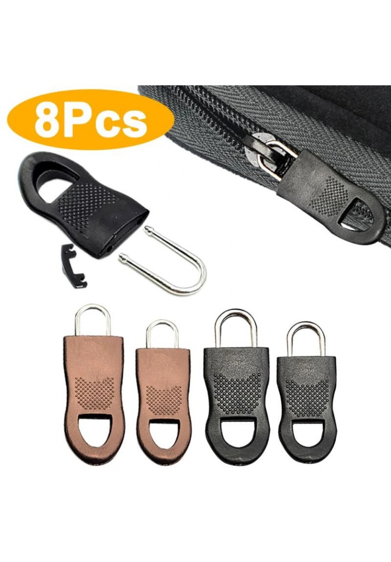 8Pcs Replacement Zipper1 2