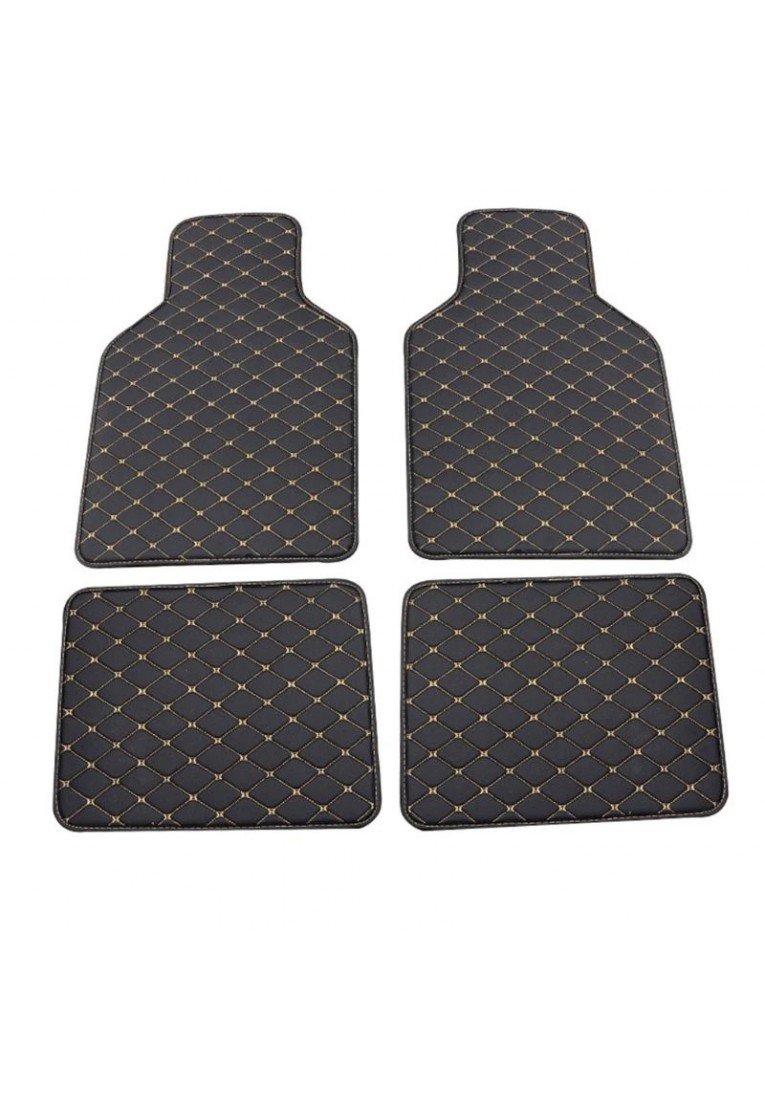 Front Rear Automotive Carpet Floor Mats