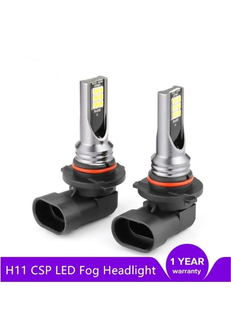 Led H11 9005 HB3 9006 HB4 Car CSP LED Fog Headlight